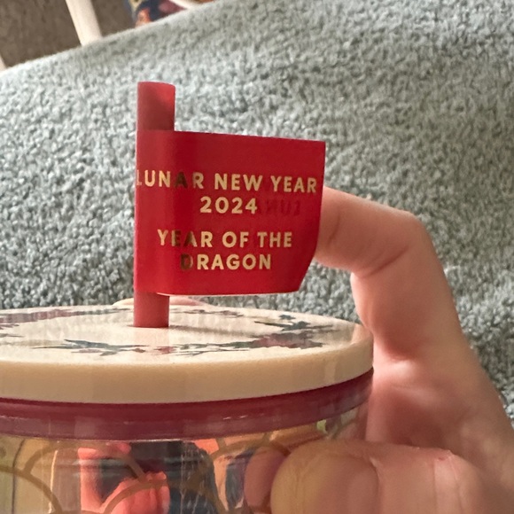 Starbucks Lunar New Year of the dragon 2024 Tumbler with Straw - Picture 2 of 6